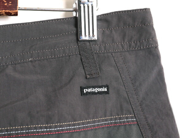 パタゴニア ナイロン ショートパンツ メンズ L 程/ Patagonia アウトドア カーゴ ショーツ 短パン トレイル クライミング 灰 半パン グレー