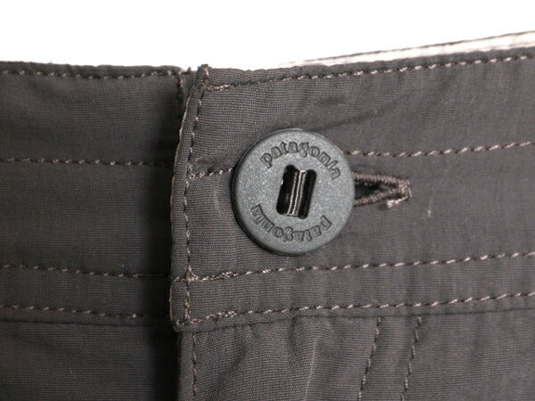 パタゴニア ナイロン ショートパンツ メンズ L 程/ Patagonia アウトドア カーゴ ショーツ 短パン トレイル クライミング 灰 半パン グレー