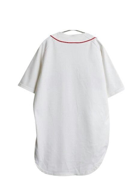 USA製 レッドソックス ベースボール シャツ メンズ XL 程/ MLB オフィシャル ローリングス 大リーグ ユニフォーム 半袖シャツ 大きいサイズ