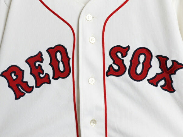 USA製 レッドソックス ベースボール シャツ メンズ XL 程/ MLB オフィシャル ローリングス 大リーグ ユニフォーム 半袖シャツ 大きいサイズ