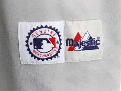 レッドソックス ベースボール シャツ メンズ XL / 古着 MLB オフィシャル マジェスティック 大リーグ ユニフォーム ゲームシャツ ジャージ