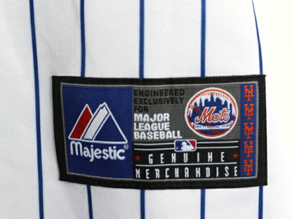 メッツ ベースボール シャツ メンズ XXL / MLB オフィシャル マジェスティック 大リーグ ユニフォーム ゲームシャツ ジャージ 大きいサイズ