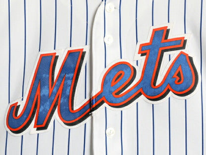 メッツ ベースボール シャツ メンズ XXL / MLB オフィシャル マジェスティック 大リーグ ユニフォーム ゲームシャツ ジャージ 大きいサイズ