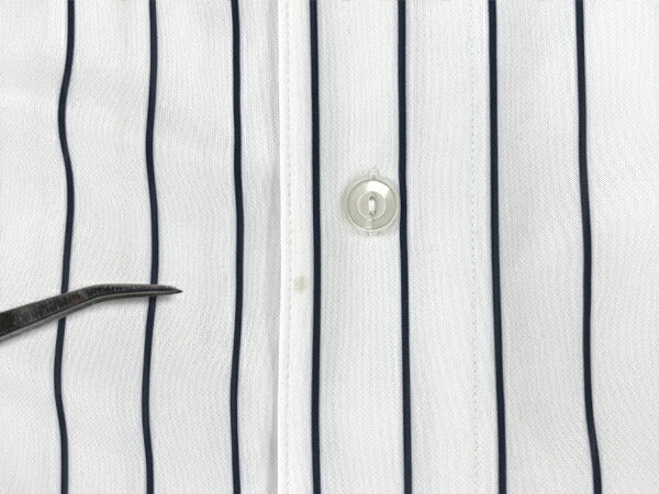 ヤンキース ベースボール シャツ メンズ M 程/ MLB オフィシャル マジェスティック 大リーグ ユニフォーム ゲームシャツ 重ね着 半袖シャツ