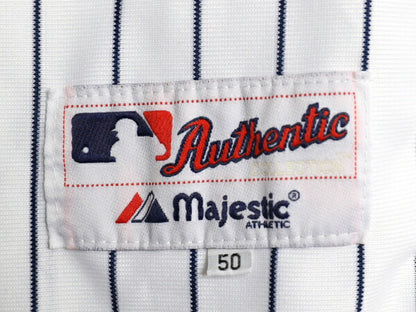 USA製 ヤンキース ベースボール シャツ メンズ XXL 程 MLB オフィシャル マジェスティック 大リーグ ユニフォーム 半袖シャツ 大きいサイズ