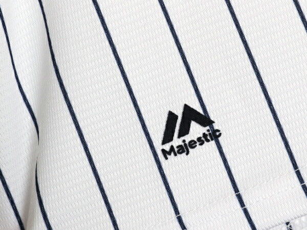 ヤンキース ベースボール シャツ メンズ L / MLB オフィシャル マジェスティック 大リーグ ユニフォーム ゲームシャツ ジャージ 半袖シャツ