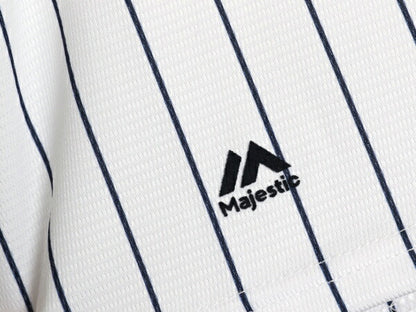 ヤンキース ベースボール シャツ メンズ L / MLB オフィシャル マジェスティック 大リーグ ユニフォーム ゲームシャツ ジャージ 半袖シャツ
