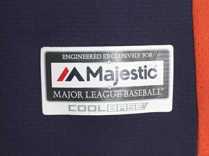 アストロズ ベースボール シャツ メンズ S / MLB オフィシャル マジェスティック 大リーグ ユニフォーム ゲームシャツ ジャージ 半袖シャツ