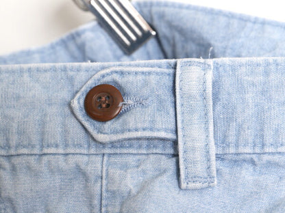 90s ドッカーズ リーバイス シャンブレー ショート パンツ メンズ 33 / オールド LEVIS DOCKERS 短パン 100% コットン ツータック ショーツ