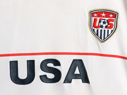 アメリカ 代表 タイプ サッカー プラクティス シャツ メンズ M 程/ Tシャツ ユニフォーム トレーニング ジャージ USA トリコカラー 星条旗