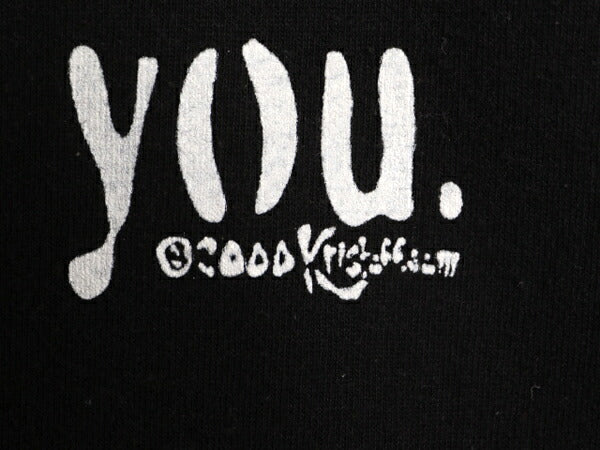00s ジョーク メッセージ プリント 半袖 Tシャツ メンズ L / 00年代 オールド プリントT ヘビーウェイト グラフィック コットン ブラック