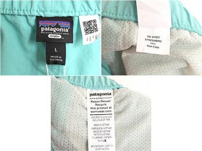 デッドストック 22年製 パタゴニア ベアリー バギーズ ショーツ レディース L Patagonia アウトドア ナイロン パンツ ショートパンツ 新品