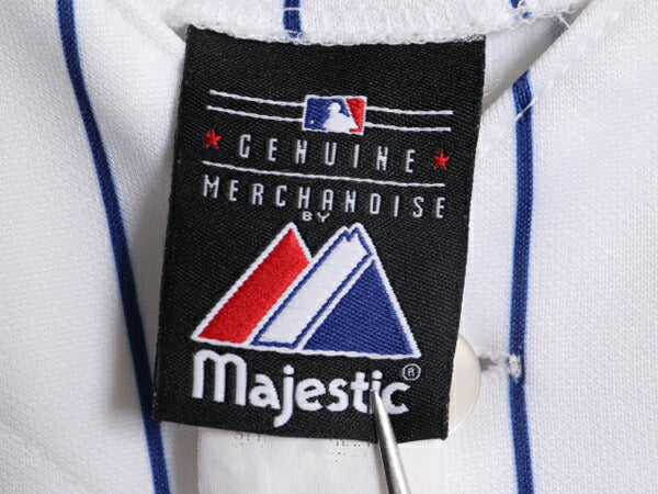 MLB オフィシャル Majestic ブルワーズ ベースボール シャツ メンズ XL 程 ユニフォーム ゲームシャツ メジャーリーグ 半袖シャツ 大リーグ