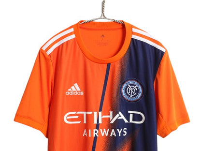 アディダス ニューヨーク シティ サッカー ユニフォーム メンズ S / 古着 正規品 MLS 22 23 モデル オフィシャル 当時物 レプリカ Tシャツ