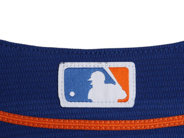 USA製 メッツ ベースボール シャツ メンズ S MLB オフィシャル マジェスティック 大リーグ ユニフォーム ゲームシャツ ジャージ 半袖シャツ