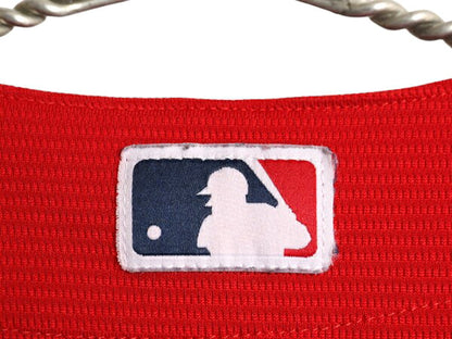 レッドソックス ベースボール シャツ メンズ S / MLB オフィシャル マジェスティック 大リーグ ユニフォーム ゲームシャツ ジャージ 重ね着