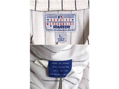 90s レッドソックス ベースボール シャツ メンズ L / オールド MLB オフィシャル スターター 大リーグ ユニフォーム ゲームシャツ ジャージ