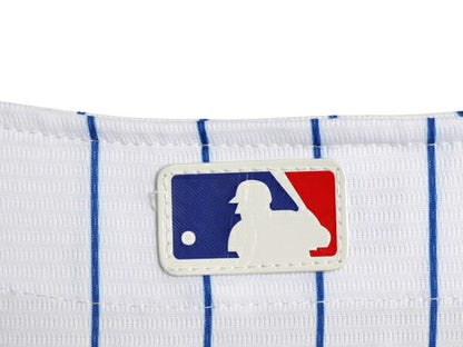 カブス ベースボール シャツ メンズ M / 古着 MLB オフィシャル ナイキ スウッシュ 大リーグ ユニフォーム ゲームシャツ 半袖シャツ 重ね着