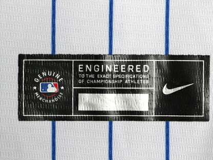 カブス ベースボール シャツ メンズ M / 古着 MLB オフィシャル ナイキ スウッシュ 大リーグ ユニフォーム ゲームシャツ 半袖シャツ 重ね着
