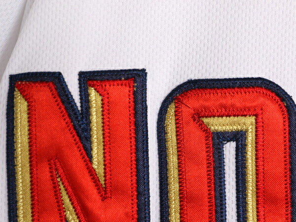 MLB オフィシャル Majestic ナショナルズ ベースボール シャツ メンズ L 古着 ユニフォーム ゲームシャツ メジャーリーグ 半袖シャツ 野球