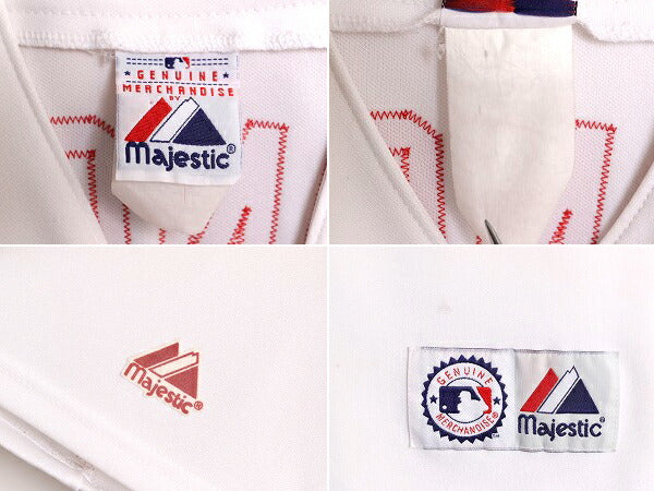 MLB オフィシャル Majestic カージナルス ベースボール シャツ メンズ L 程/ ユニフォーム 半袖シャツ ゲームシャツ メジャーリーグ 重ね着