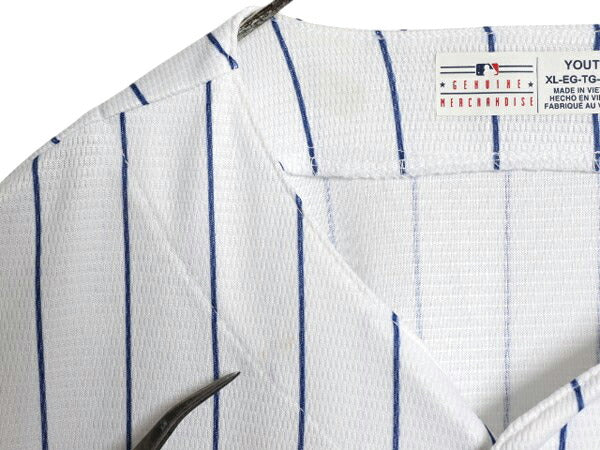 メッツ ベースボール シャツ キッズ XL メンズ M 程/ MLB オフィシャル マジェスティック 大リーグ ユニフォーム 半袖シャツ ゲームシャツ