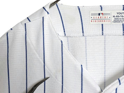 メッツ ベースボール シャツ キッズ XL メンズ M 程/ MLB オフィシャル マジェスティック 大リーグ ユニフォーム 半袖シャツ ゲームシャツ