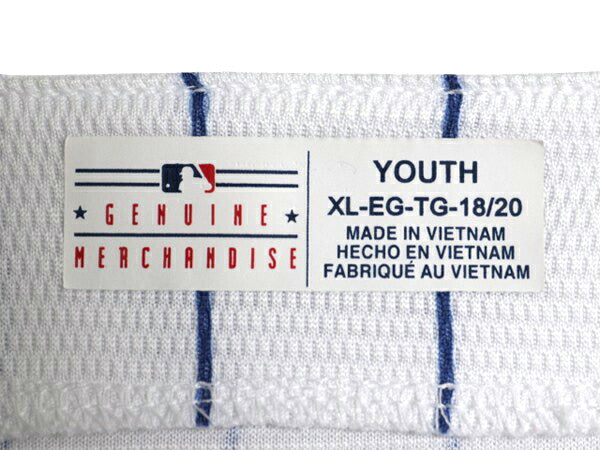 メッツ ベースボール シャツ キッズ XL メンズ M 程/ MLB オフィシャル マジェスティック 大リーグ ユニフォーム 半袖シャツ ゲームシャツ