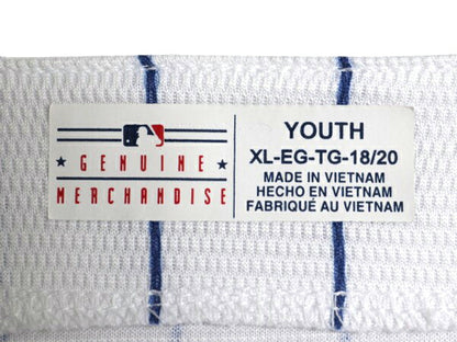 メッツ ベースボール シャツ キッズ XL メンズ M 程/ MLB オフィシャル マジェスティック 大リーグ ユニフォーム 半袖シャツ ゲームシャツ