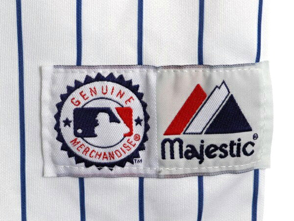 カブス ベースボール シャツ メンズ M 程/ MLB オフィシャル マジェスティック 大リーグ ユニフォーム ゲームシャツ 半袖シャツ ジャージ