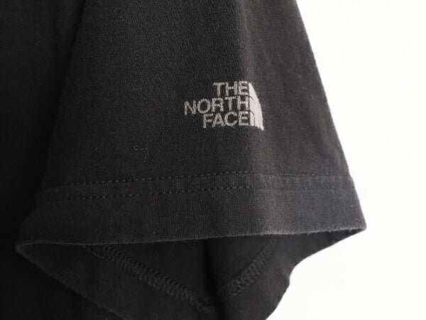 ノースフェイス プリント 半袖 Tシャツ メンズ L / The North Face 半袖Tシャツ アウトドア グラフィック アート スリムフィット ブラック
