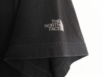 ノースフェイス プリント 半袖 Tシャツ メンズ L / The North Face 半袖Tシャツ アウトドア グラフィック アート スリムフィット ブラック