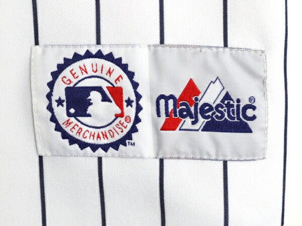 ヤンキース ベースボール シャツ メンズ L / MLB オフィシャル マジェスティック 大リーグ ユニフォーム ゲームシャツ ジャージ 半袖シャツ