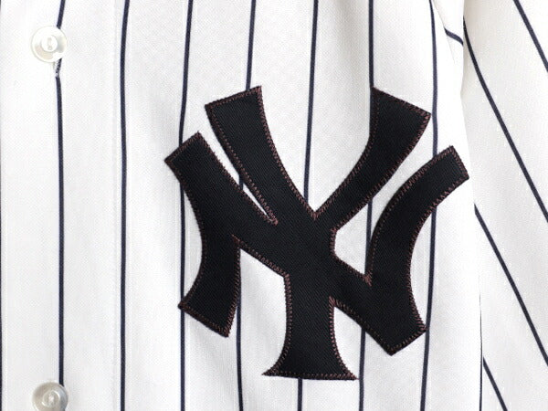 ヤンキース ベースボール シャツ メンズ L / MLB オフィシャル マジェスティック 大リーグ ユニフォーム ゲームシャツ ジャージ 半袖シャツ