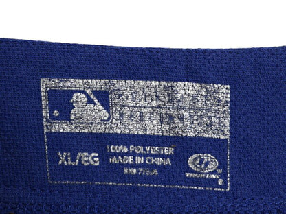 メッツ ベースボール シャツ メンズ XL MLB オフィシャル トゥルーファン 大リーグ ユニフォーム ゲームシャツ ジャージ 半袖シャツ 重ね着