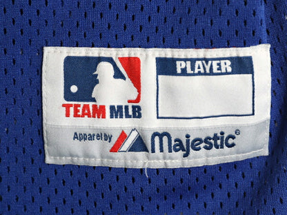 ドジャース ベースボール シャツ メンズ XL / MLB オフィシャル マジェスティック 大リーグ ユニフォーム ゲームシャツ 半袖シャツ 重ね着