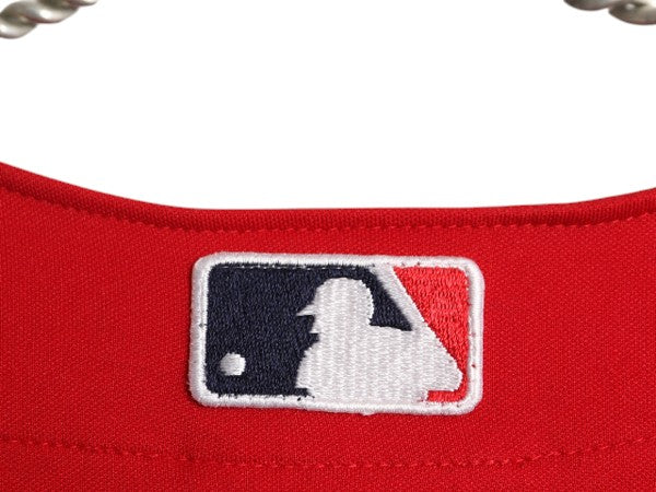 レッドソックス ベースボール シャツ メンズ M / MLB オフィシャル マジェスティック 大リーグ ユニフォーム ゲームシャツ ジャージ 重ね着