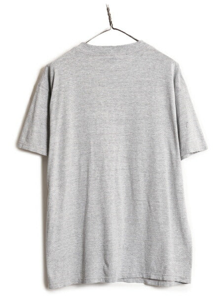00s ディスカス ポケット付き 無地 半袖 Tシャツ メンズ XL / 古着 00年代 オールド DISCUS 無地T ポケT コットン 大きいサイズ カットソー