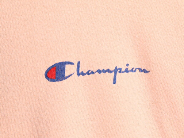 80s USA製 チャンピオン モックネック ワンポイント 半袖 Tシャツ メンズ XXL 目無し ヴィンテージ Champion 100% コットン ヘビーウェイト