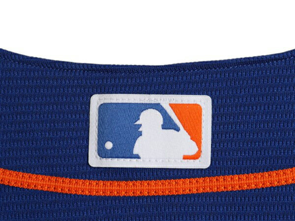 メッツ ベースボール シャツ メンズ L MLB オフィシャル マジェスティック 大リーグ ユニフォーム ゲームシャツ 半袖シャツ ジャージ 野球