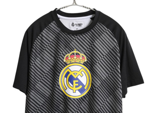 レアルマドリード サッカー プラクティス シャツ メンズ S / Tシャツ トレーニング ジャージ ゲームシャツ スポーツ ナンバリング Tシャツ