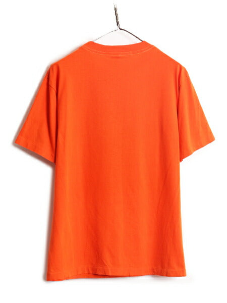 80s USA製 NFL チャンピオン ブロンコス プリント 半袖 Tシャツ メンズ XL 小さめ L / ヴィンテージ Champion シングルステッチ アメフト