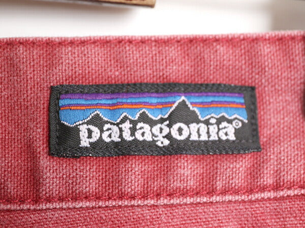 90's 96年製 パタゴニア スタンドアップ ショーツ レディース 12 L 程/ オールド patagonia ショートパンツ 短パン ノータック キャンバス