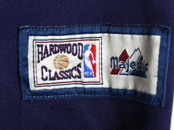 カーネルズ 半袖 ウォームアップ ジャケット メンズ XL 古着 NBA ABA オフィシャル マジェスティック ユニフォーム ジャージ バスケ 重ね着