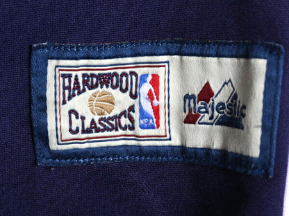 カーネルズ 半袖 ウォームアップ ジャケット メンズ XL 古着 NBA ABA オフィシャル マジェスティック ユニフォーム ジャージ バスケ 重ね着