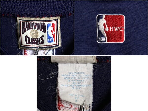 カーネルズ 半袖 ウォームアップ ジャケット メンズ XL 古着 NBA ABA オフィシャル マジェスティック ユニフォーム ジャージ バスケ 重ね着