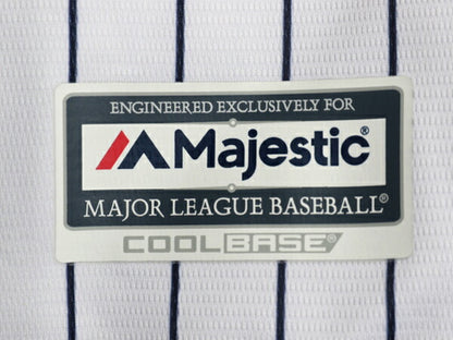 ヤンキース ベースボール シャツ メンズ S / MLB オフィシャル マジェスティック 大リーグ ユニフォーム ゲームシャツ 半袖シャツ ジャージ