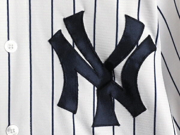 ヤンキース ベースボール シャツ メンズ S / MLB オフィシャル マジェスティック 大リーグ ユニフォーム ゲームシャツ 半袖シャツ ジャージ