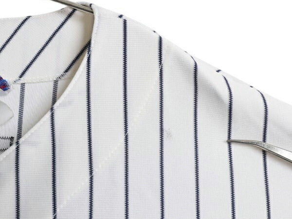 USA製 ヤンキース ベースボール シャツ メンズ XL 程/ MLB オフィシャル マジェスティック 大リーグ ユニフォーム ゲームシャツ 半袖シャツ
