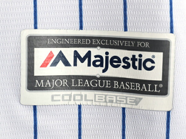 メッツ ベースボール シャツ メンズ XL / MLB オフィシャル マジェスティック 大リーグ ユニフォーム ゲームシャツ 大きいサイズ ジャージ